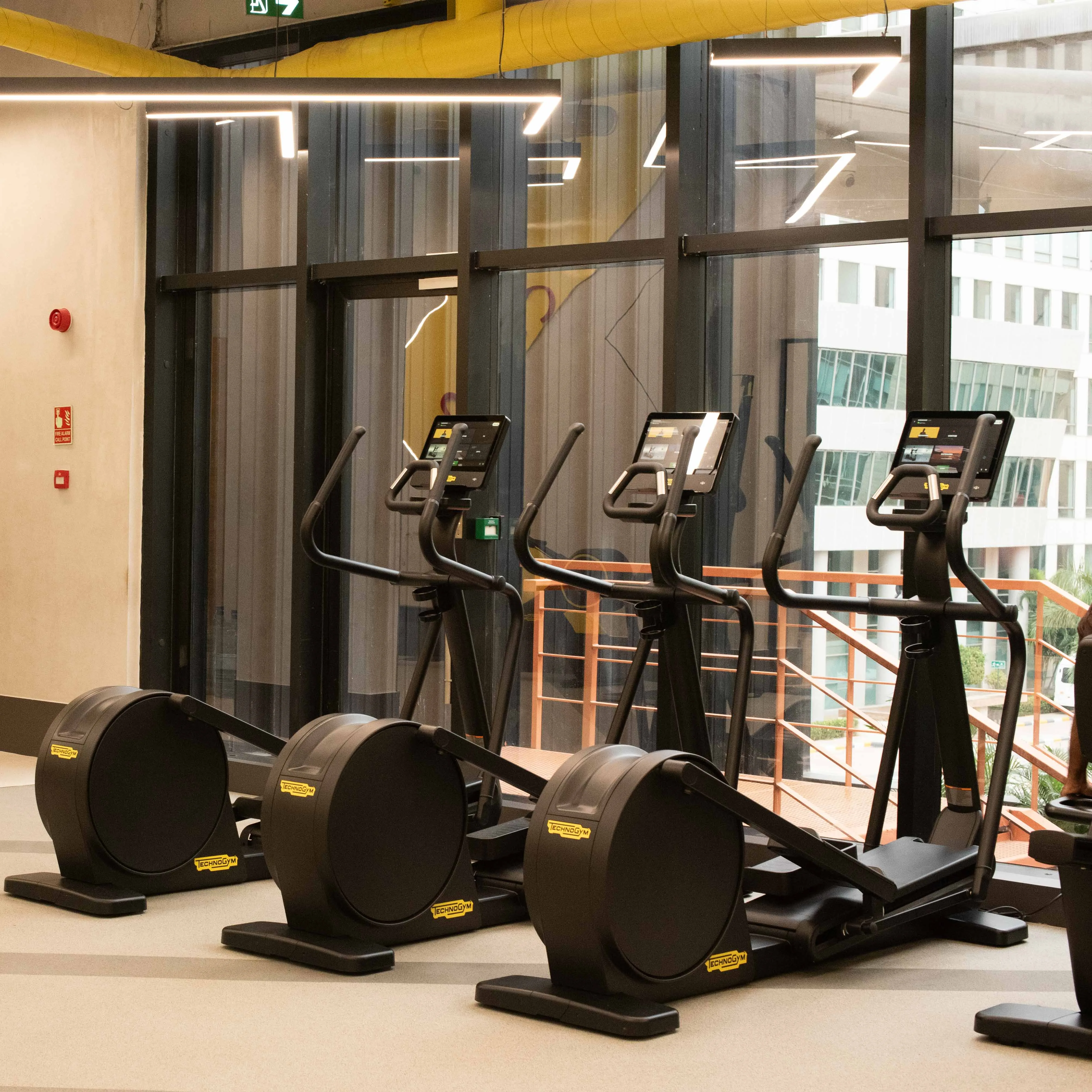 Elliptical training floor at DLF THRIVE DLF Cyber City, Chennai
